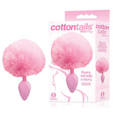 Icon Brands ANAL TOYS Pink Cottontails -  Butt Plug with Bunny Tail 847841026413