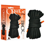 Icon Brands BONDAGE-TOYS Black Orange Is The New  - Tie Me Ups -  Bondage Rope - 5 m Length 847841023221