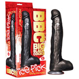 Icon Brands DONGS Black BBC (Big  Cocks) - Ice Pick -  33 cm (13'') Dong 847841052016