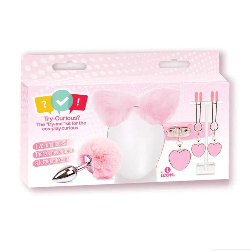 Icon Brands KITS Pink Try-Curious Kitty Kit 847841080163