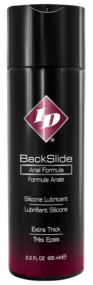 ID Backslide Anal Formula Silicone Lubricant 2.2 oz – Concentrated Ultra-Slick Anal Lubricant > Lube > Anal