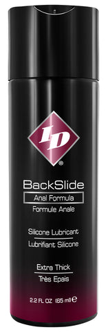 ID Backslide Anal Formula Silicone Lubricant 2.2 oz – Concentrated Ultra-Slick Anal Lubricant > Lube > Anal