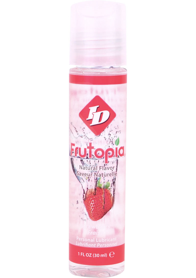 ID Frutopia Strawberry Personal Lubricant – Water-Based 30ml Lubricant > Lube > Flavoured