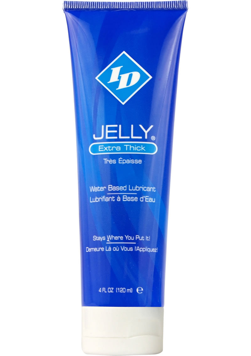 ID Lubricants Jelly Extra Thick Water-Based 4oz Personal Lubricant > Lube > Water Based