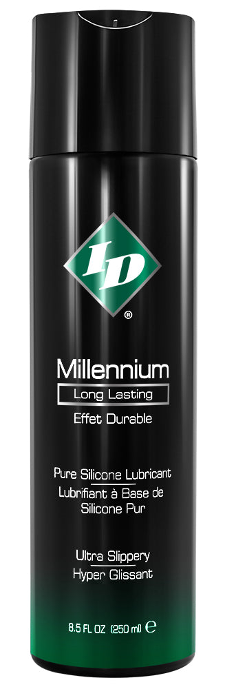 ID Millennium Long-Lasting Silicone Lubricant 8.5 Oz – Body-Safe Silicone Lubricant > Lube > Silicone