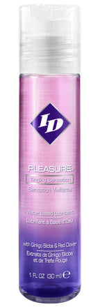 ID Pleasure 1 Ounce Water-Based Personal Lubricant with Natural Stimulants > Lube > Water Based