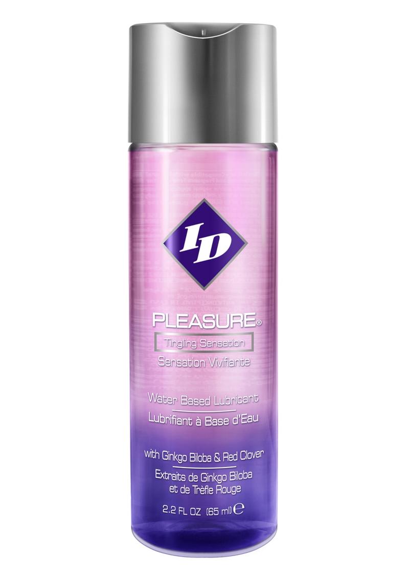 ID Pleasure Water-Based Lubricant with Tingling Sensation 2.2 Oz – Water-Based Lubricant > Essentials > Womens Enhancers