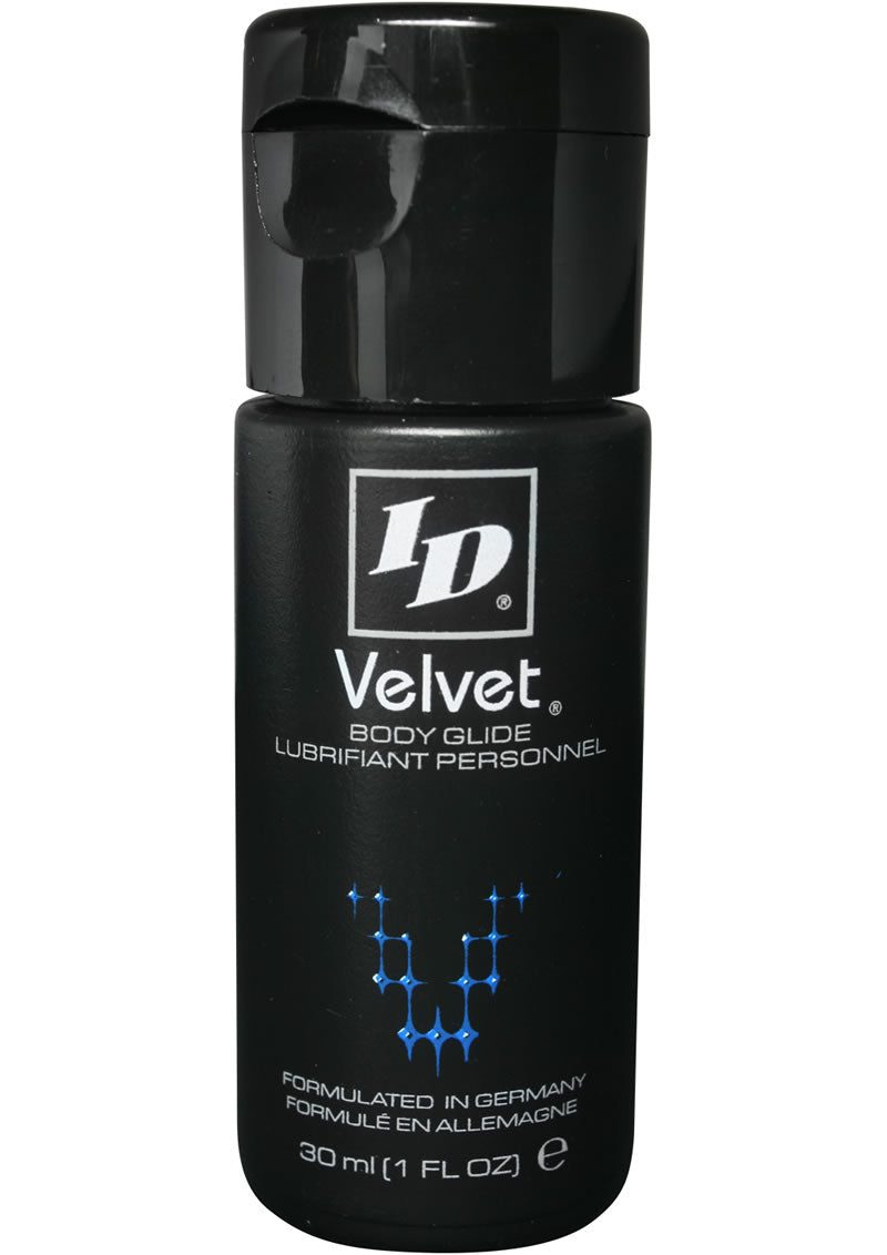 ID Velvet Silicone-Based Lubricant 1oz – Travel-Ready Silicone Lubricant > Lube > Silicone