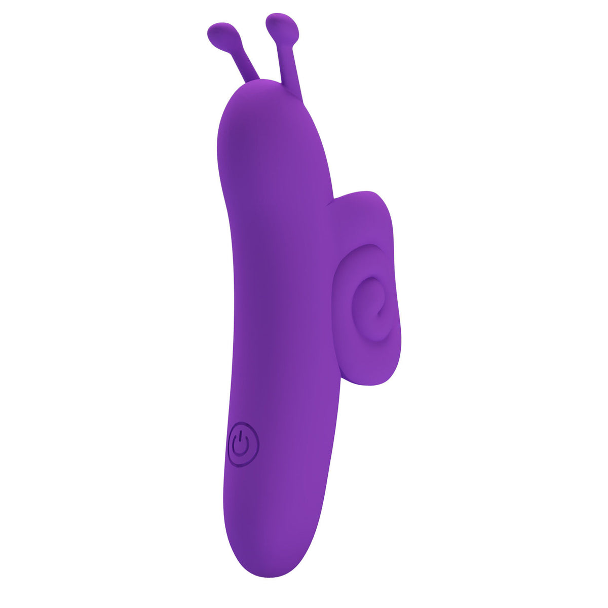 Pretty Love Snail Honey Finger Vibrator in Purple Silicone Purple Finger Stimulator