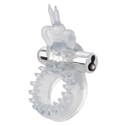 Wireless Butterfly Ring – Waterproof Rechargeable Enhancer Clear Cock Rings Vibrating