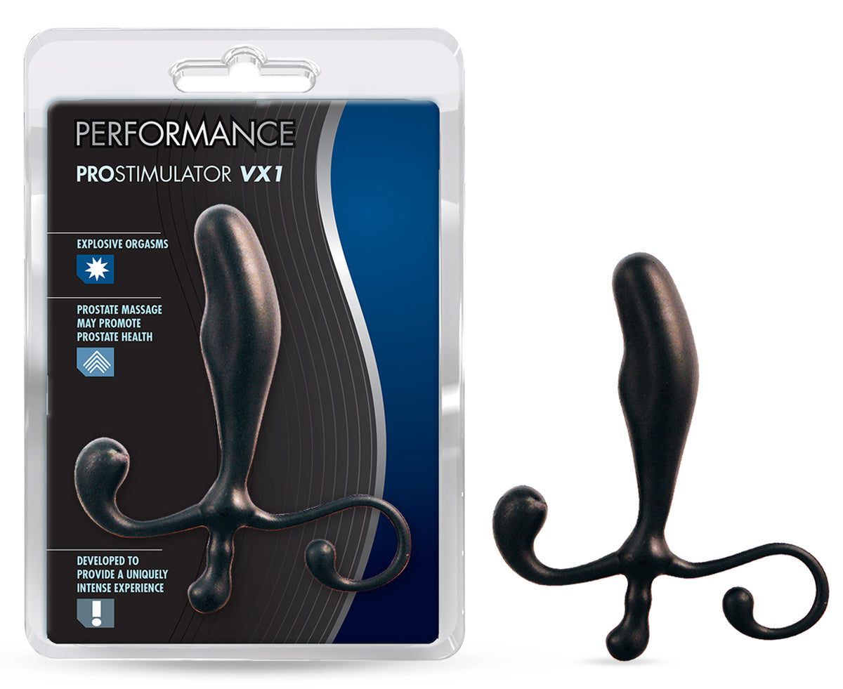 Blush Vx1 Prostate Massager Black Hands-Free Anal Toy Black > Anal Range > Prostate Plugs
