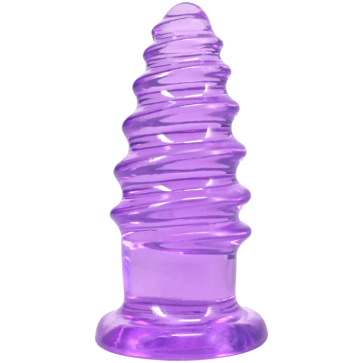 Crystal Jellies Anal Twist - 6 / 7 Inch Soft Flexible Anal Stimulator > Anal Range > Anal Probes