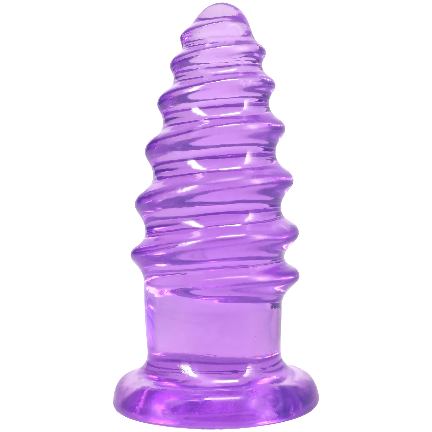 Crystal Jellies Anal Twist - 6 / 7 Inch Soft Flexible Anal Stimulator > Anal Range > Anal Probes