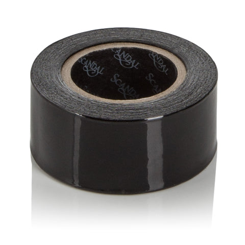 Scandal Lovers Black Bondage Tape 1 Inch Wide PVC Tape Black Tape