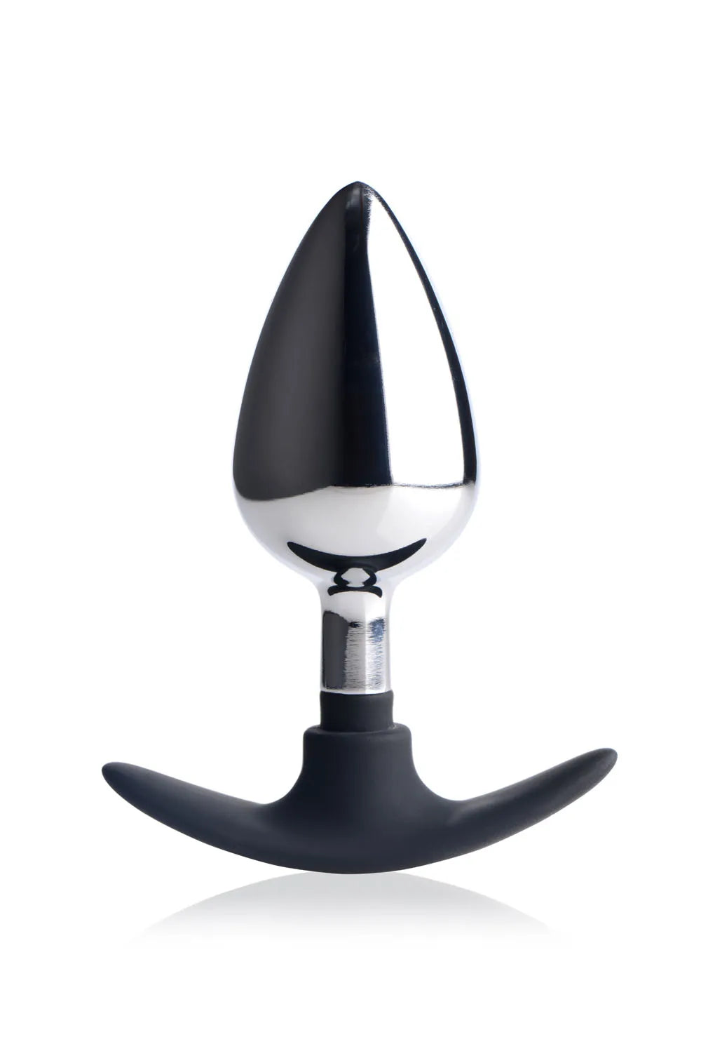 Dark Invader Metal and Silicone Weighted Large Anal Plug > Anal Range > Butt Plugs