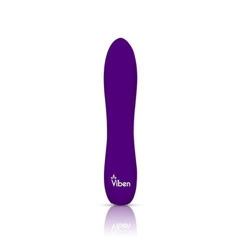 Viben Vivacious Rumble Motor Rechargeable Bullet Vibrator Violet Default Title BULLETS