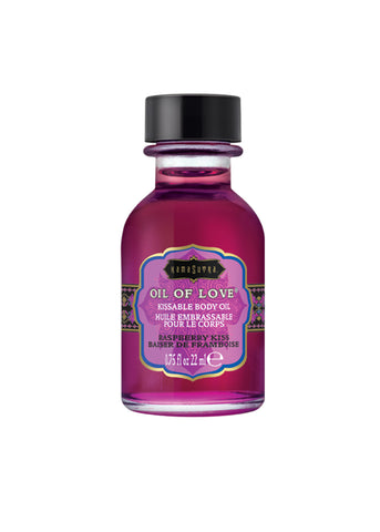 Kama Sutra Oil of Love Raspberry Kiss Warming Massage Oil Default Title Massage Oil