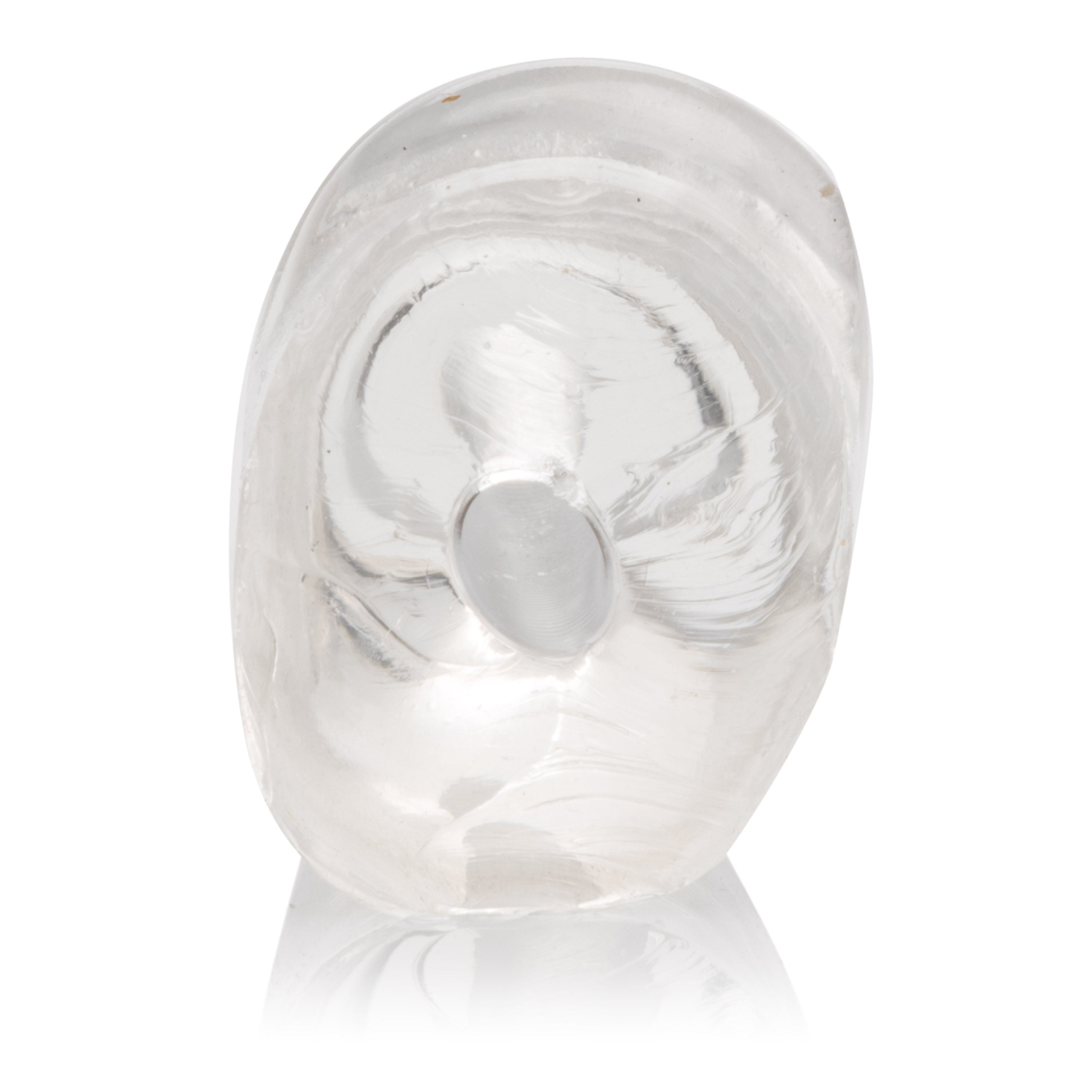 Hot Rod Stretchy Enhancer with Ridged Surface for Girth Clear COCK RINGS Sling
