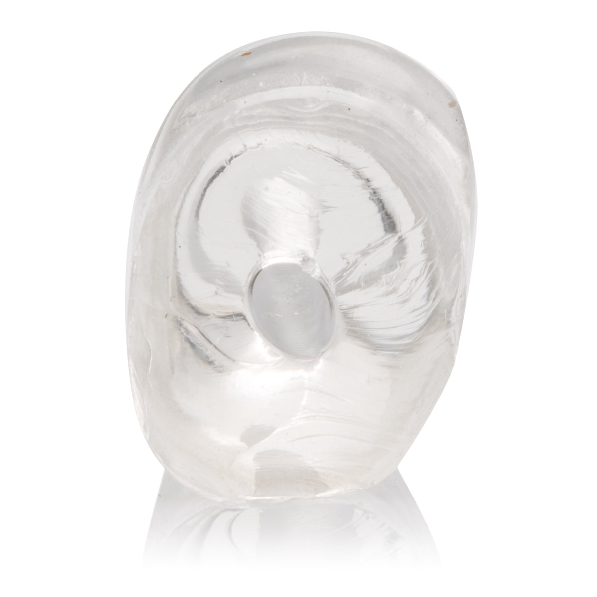 Hot Rod Stretchy Enhancer with Ridged Surface for Girth Clear COCK RINGS Sling