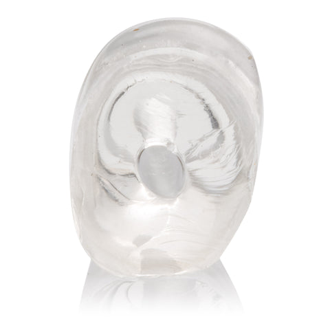 Hot Rod Stretchy Enhancer with Ridged Surface for Girth Clear COCK RINGS Sling