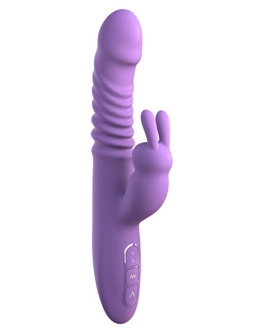 Fantasy For Her Thrusting Silicone Rabbit Vibrator With Heating VIBRATORS-RABBIT-MULTI