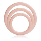 CalExotics Silicone Support Rings Set – Stretchy Comfortable Black Cock Rings Pink > Cock Ring > Sets