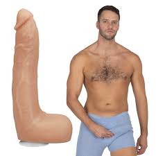 Signature Cocks Dan Damage 10 Inch Ultraskyn Dual Density Cock with Removable Vac-U-Lock Suction Cup Dongs Celebrity