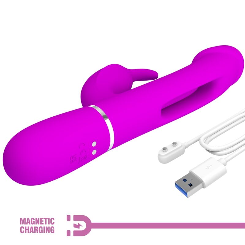 Pretty Love Twinkled Tenderness - Rechargeable Dual Motor Rabbit Vibrator > Vibrators > Ladies > Rabbit