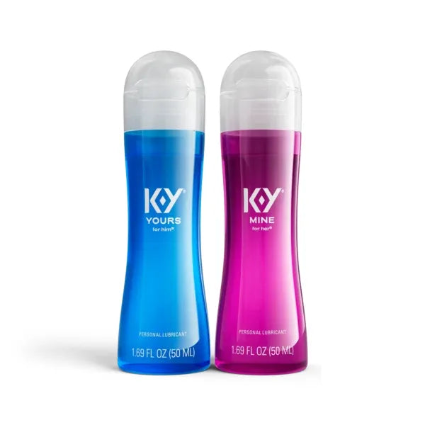 KY Yours and Mine 3oz Couples Lubricant Set > Lube > Water Based
