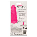 Mini Vibrating Studs Pink Liquid Silicone Vibe 4.25 Inches 10.75 Centimeters > Vibrators > Mini Vibrators