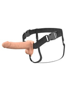 Fantasy X-Tensions Elite (Light) – 7 Inch Vibrating Hollow Silicone Strap-On > Dildos > Strap On Harnesses