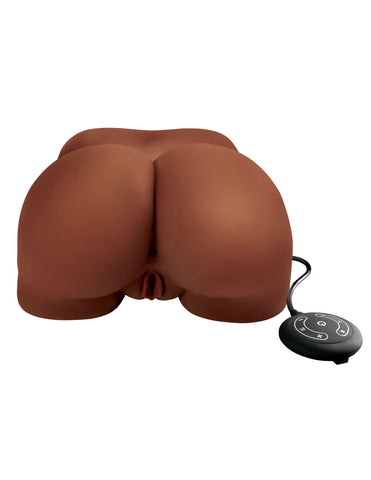 Pdx Elite Milk Me Silly Brown Mega Vibrating Male Masturbator Strokers - Manual