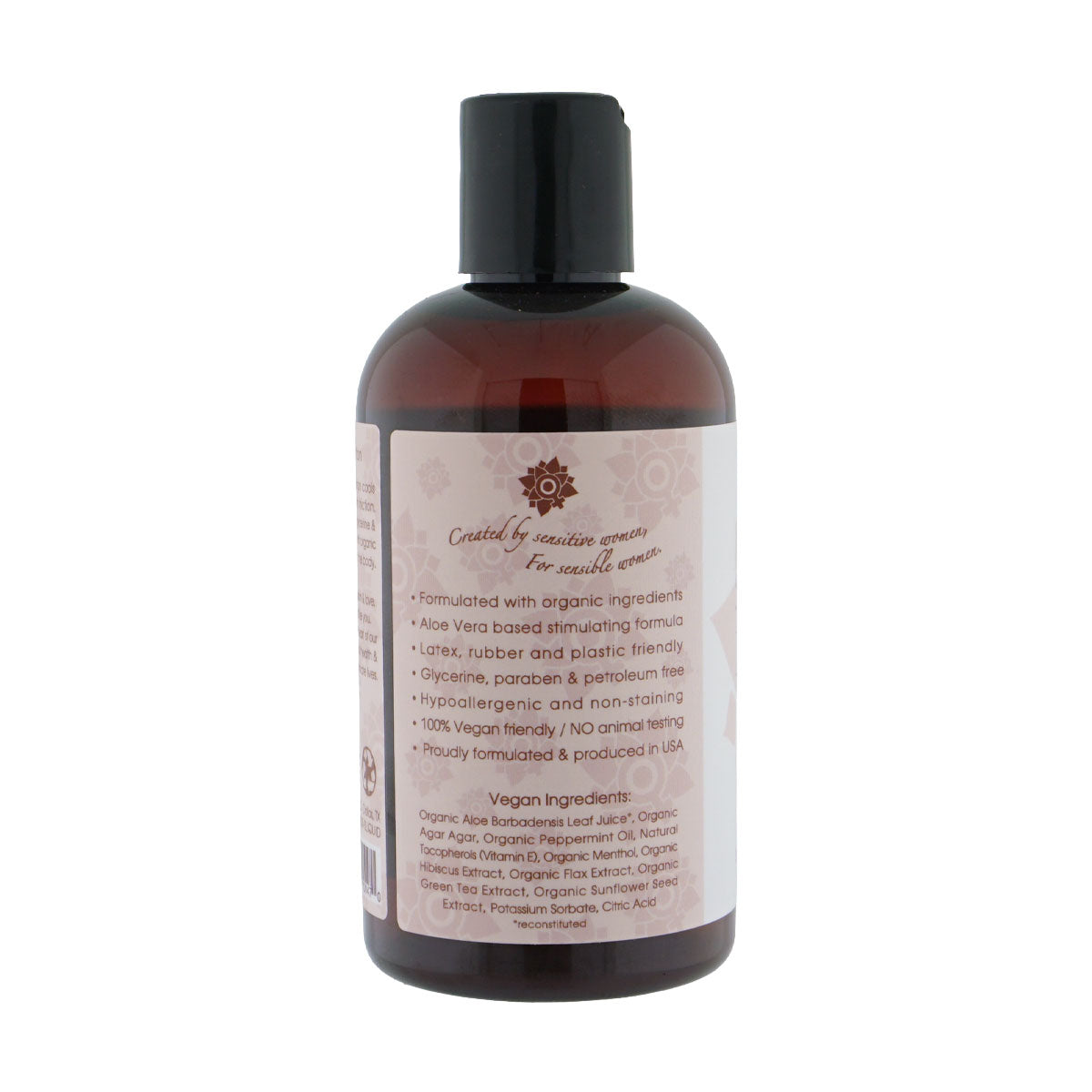 Organics Sensation Aloe Based Stimulating Personal Lubricant 255ml > Lube > Water Based