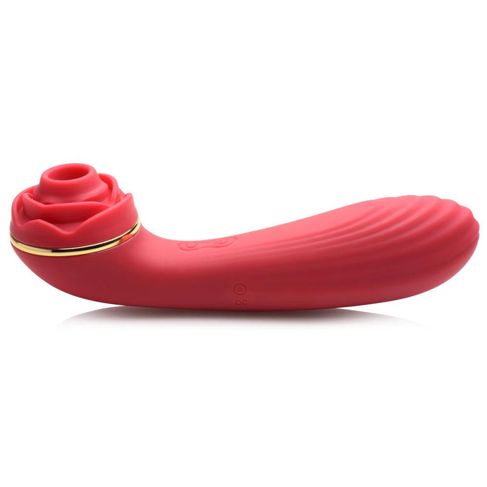 Bloomgasm Passion Petals Rechargeable Suction Rose Vibrator Suction Stimulator