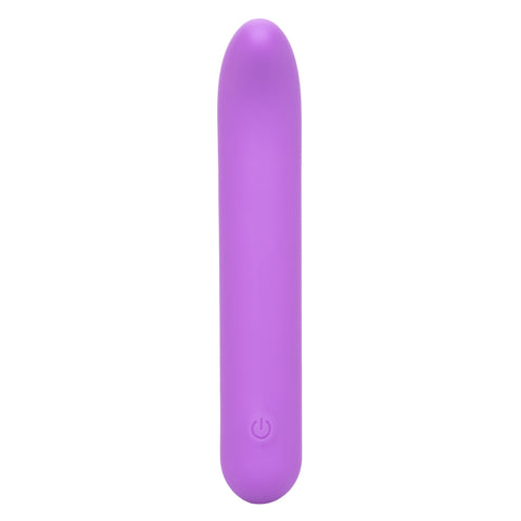 Bliss Liquid Silicone Mini G Vibe Purple USB Rechargeable 10 Speeds BULLETS
