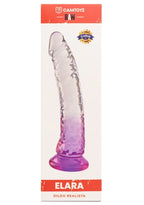 Camtoyz Elara Realistic Transparent 7" Silicone Dildo Multi > Dildos > Realistic Dildos