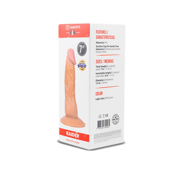 Realistic Flexible Raider Dildo Light by Camtoyz for Adults Dildos & Dongs