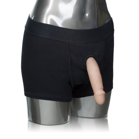 Packer Gear Boxer Harness Black Medium to Large Bodyforms