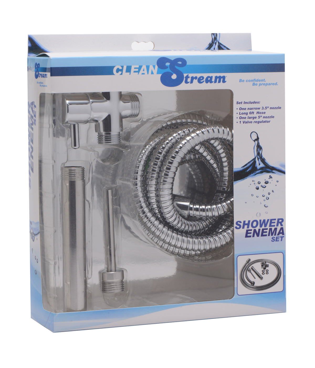 CleanStream Shower Enema Set – Comfortable Shower Enema Kit > Essentials > Douches