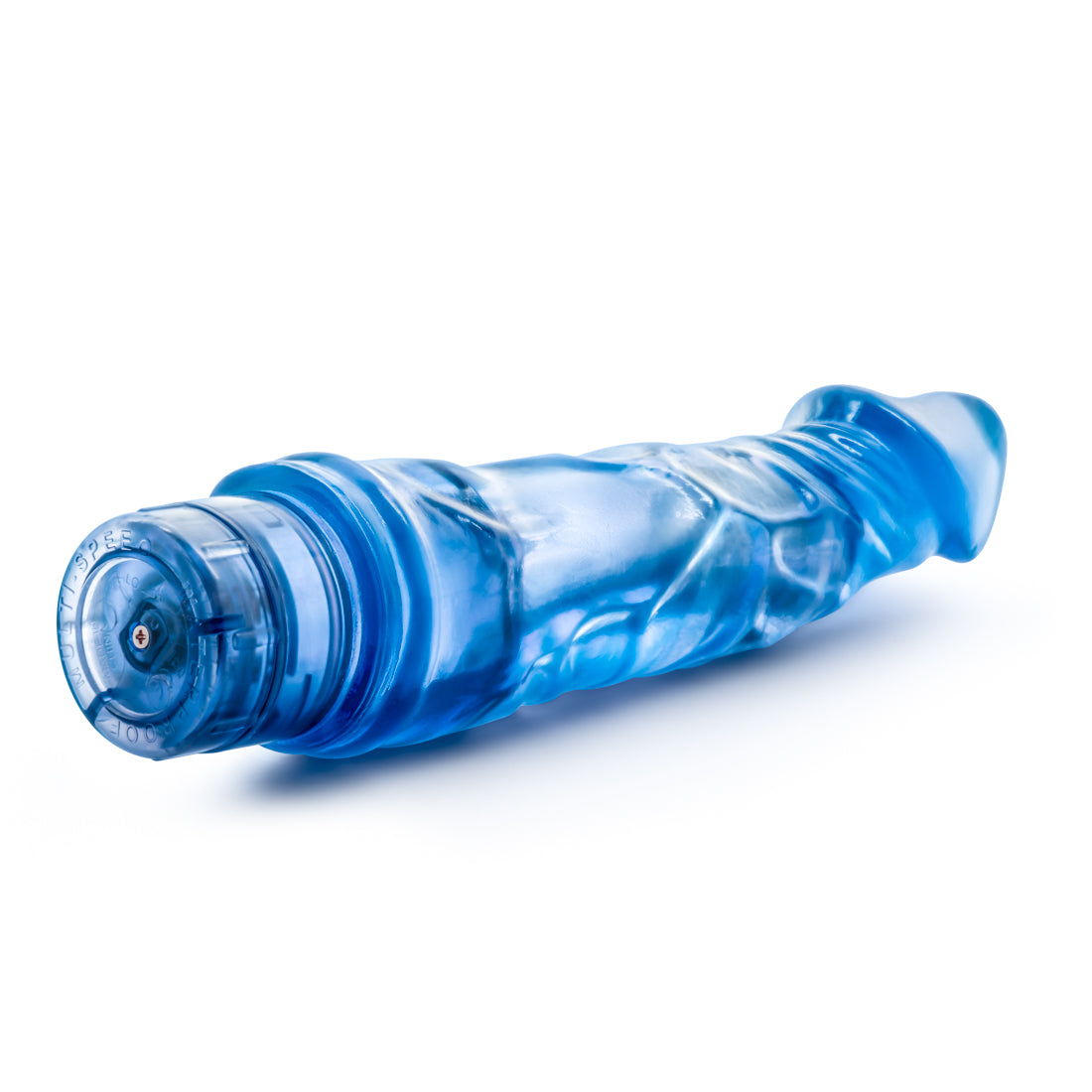 B Yours Vibe 6 Blue Realistic Waterproof Vibrator 9 Inch Blue Vibrators