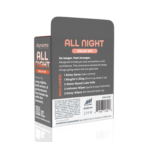 Screaming O All Night Intimacy Kit – Endurance Sex Toy Kit KITS