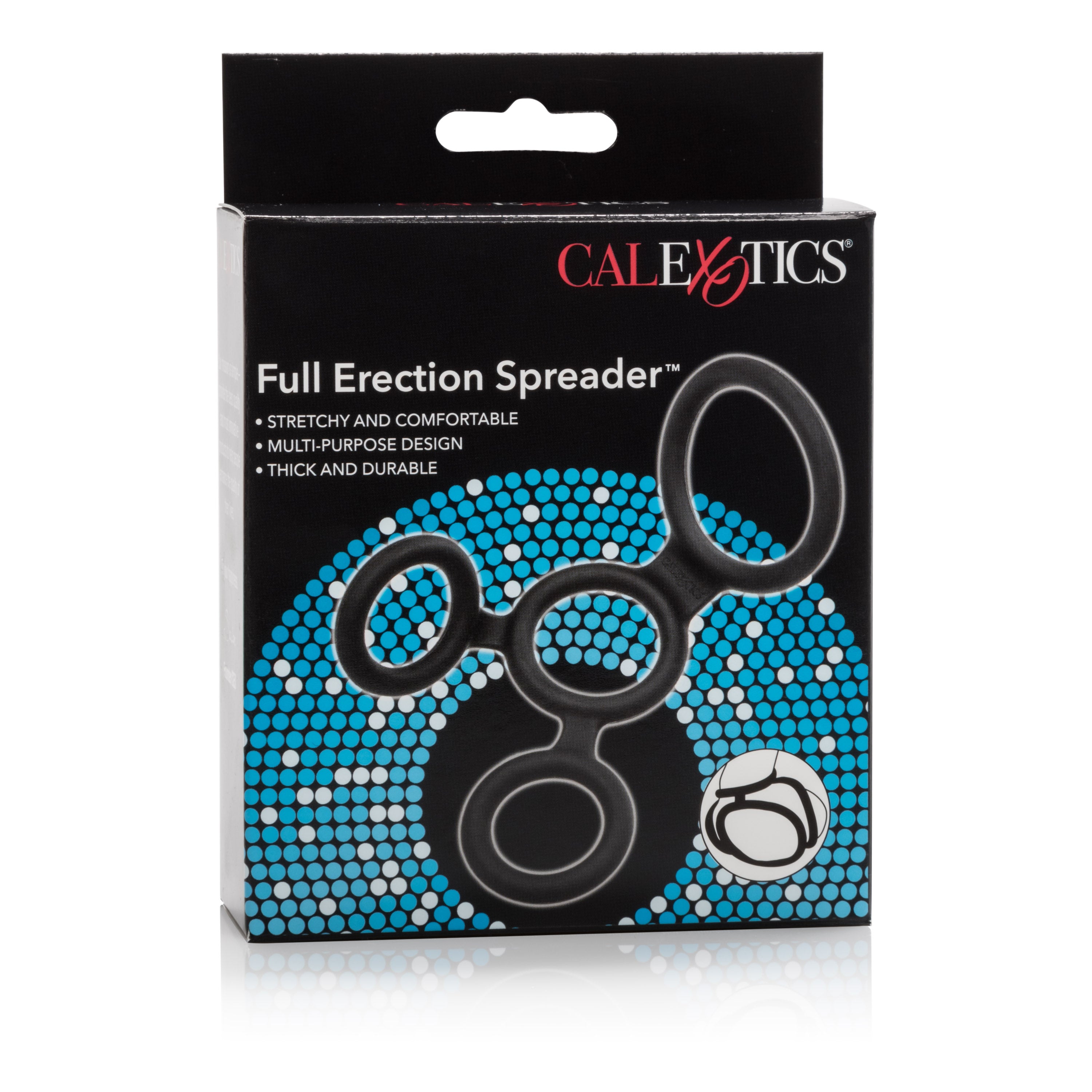 CalExotics Silicone Full Erection Spreader Ring for Comfort COCK RING Set