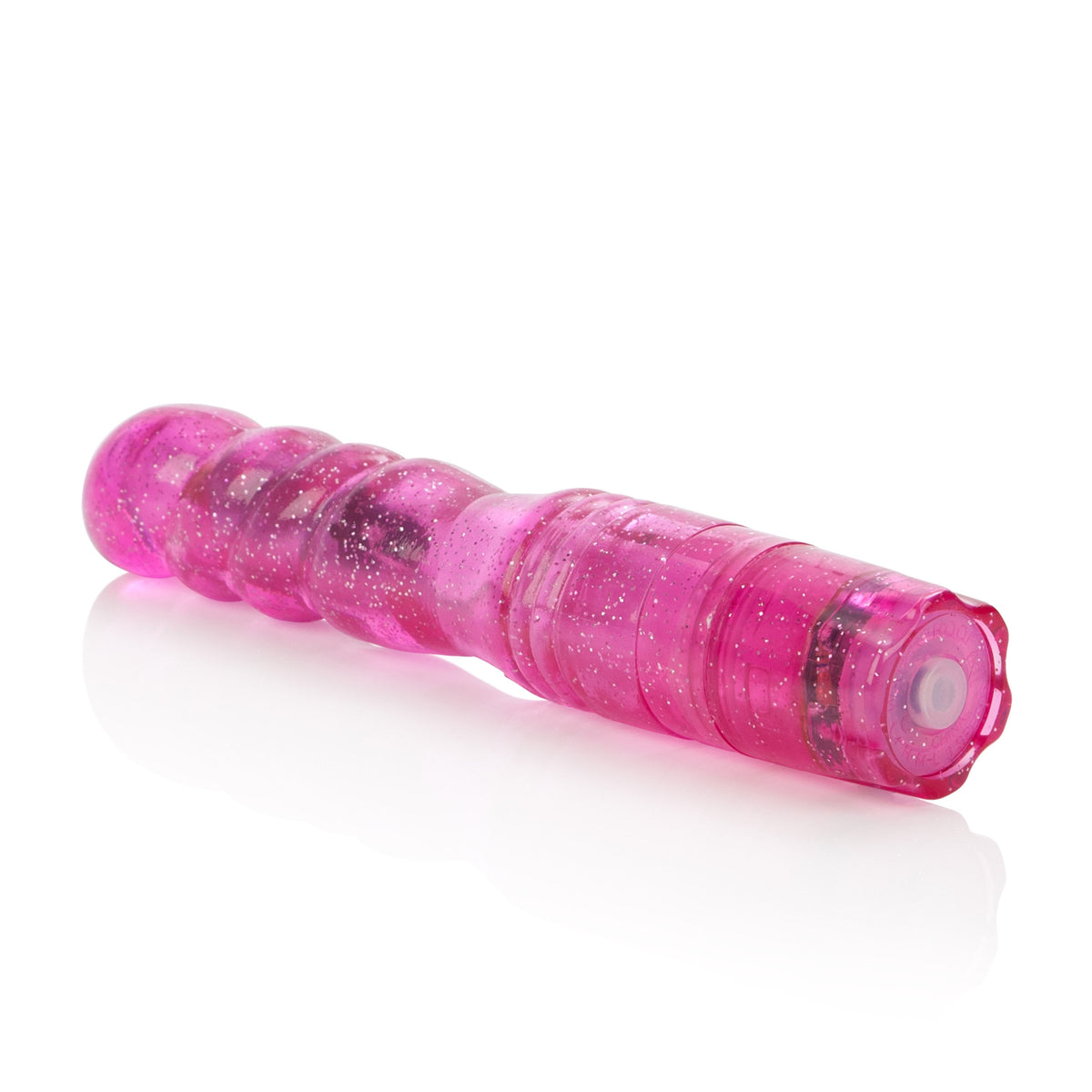 CalExotics Sparkle Softees Nubbie Soft Glittered Massager Toy Pink Vibrators