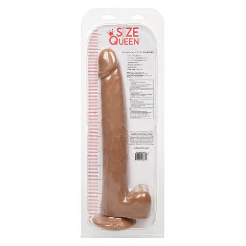 Size Queen 12 Inch Realistic Dildo – Firm 30.5 Cm Dildo > Dildos > Large Dildos