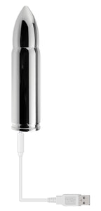 Full Metal (Silver) – Durable Metal Bullet > Vibrators > Mini Vibrators