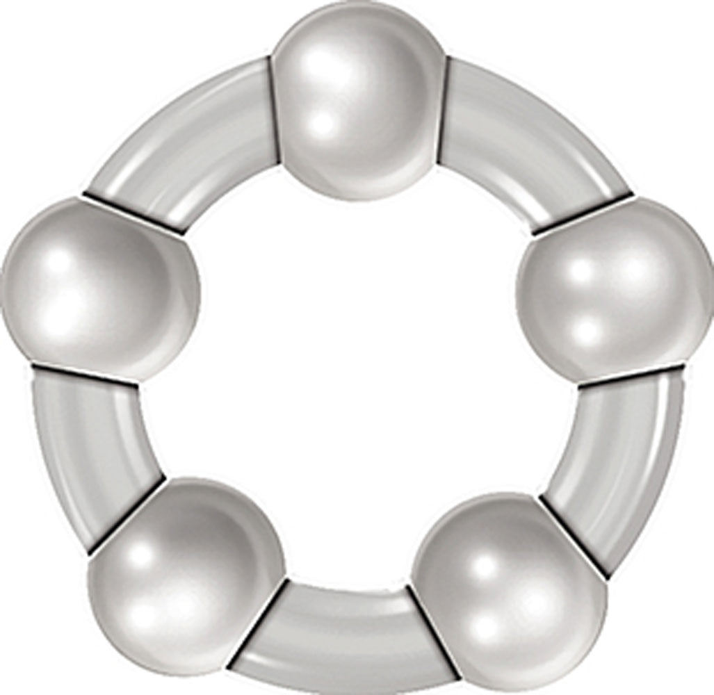 Zero Tolerance Three Amigos Clear Cock Rings Set of Three > Cock Ring > Sets