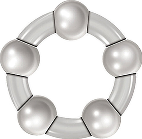 Zero Tolerance Three Amigos Clear Cock Rings Set of Three > Cock Ring > Sets