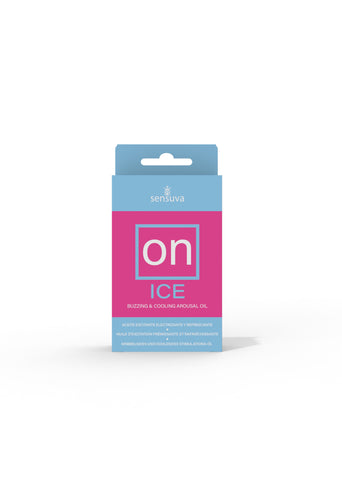Sensuva On Ice Cooling Arousal Oil for Women 5ml Intimacy Enhancers Female