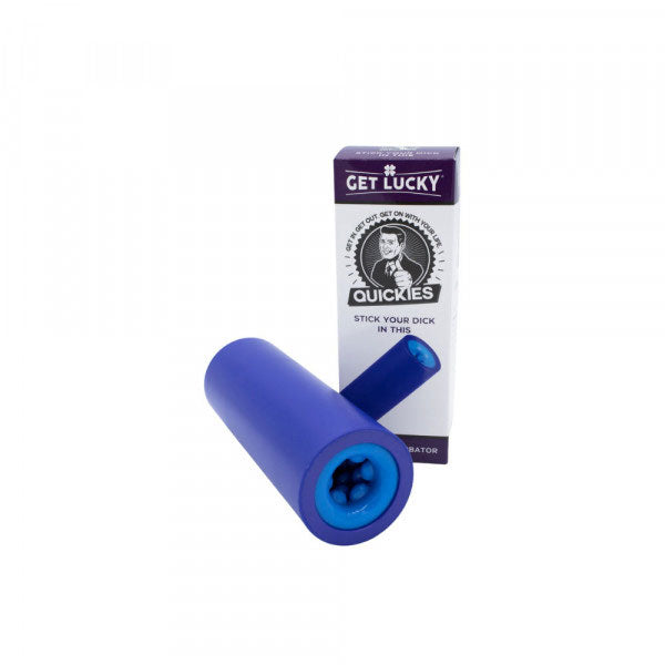 Quickies Stick Your Dick In This Sleeve – Ultra-Soft Waterproof Ribbed Textured Sleeve 7.5 Inches > Sex Toys For Men > Masturbators Cup