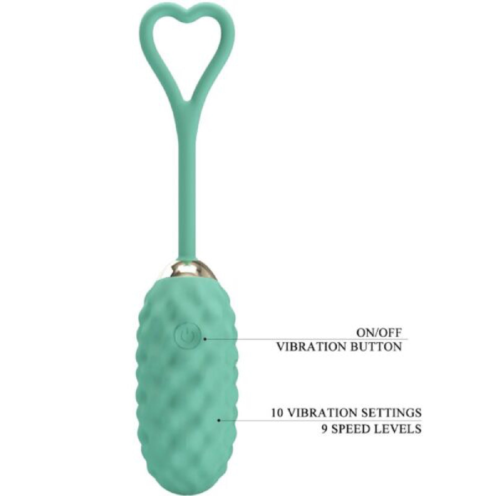 Pretty Love Vivan – Remote-Controlled Egg Vibrator with 10 Vibration Patterns > Sex Toys For Ladies > Vibrating Eggs